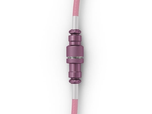 Glorious Glorious GMMK kveilkabel Pixel Pink, spiralkabel, USB-C/USB-A - rosa