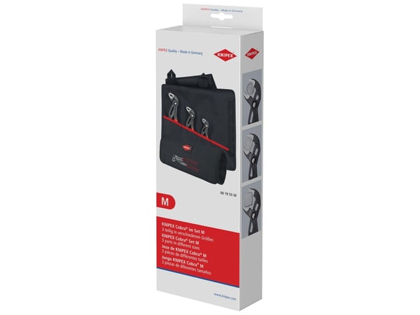 Knipex KNIPEX Cobra®-Set 00 19 55 S8 Vesipumppupihtien sarja 330 mm