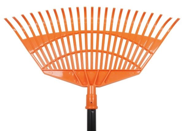 Home it Garden® lövräfsa 23 tänder 160 cm stålskaft