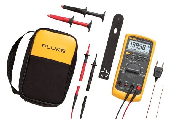 Fluke 87V/E2, Digitalt, 0 - 1000 V, 0 - 1000 V, 10 mV, 0,1 mV, 0 - 20 A