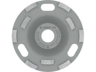 Bosch 2 608 601 763, Slipeskive, Flatt senter, Betong, Bosch, 2,22 cm, 12,5 cm