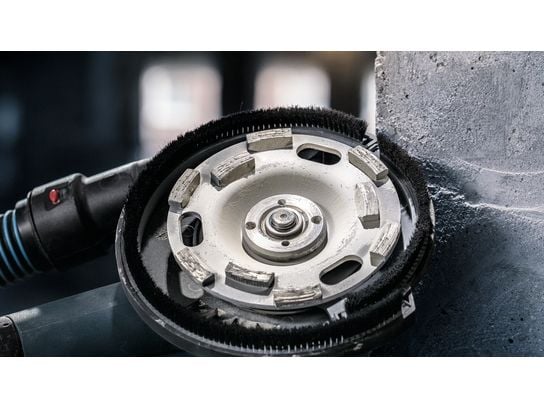 Bosch 2 608 601 763, Slipeskive, Flatt senter, Betong, Bosch, 2,22 cm, 12,5 cm