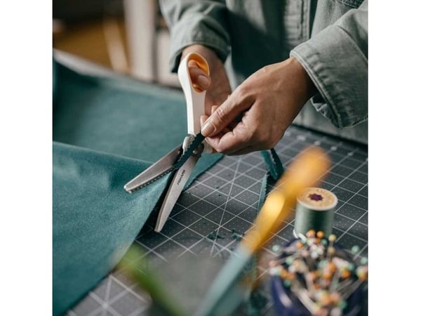Fiskars 1070024, 242 mm, Rustfritt stål, Plast, Oransje, Hvit, 92 mm, Finland