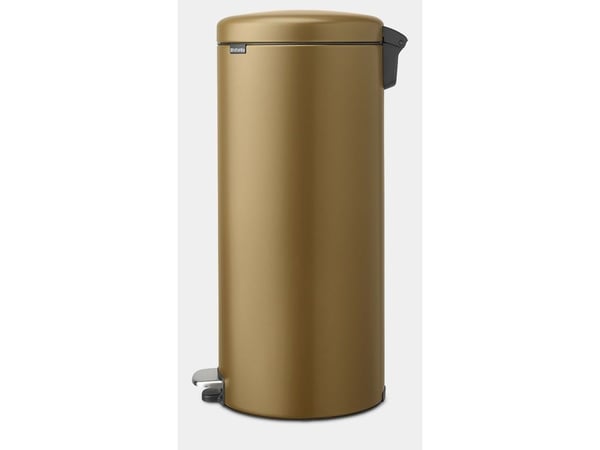 Brabantia pedalbøtte NewIcon 30 liter varm messing