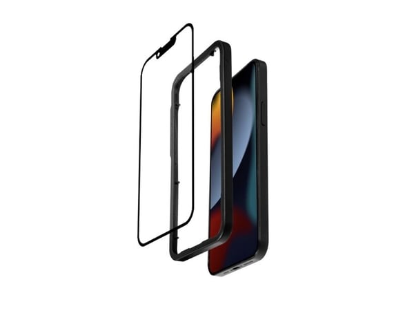 Crong 3D Armour Glass, Apple, iPhone 16e / iPhone 14 / iPhone 13 / iPhone 13 Pro, Ripebestandig, Knusesikker, 1 stykker
