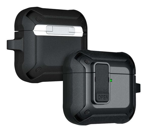 LAUT ZENTRY, Boks, Polykarbonat (PC), Termoplastisk polyuretan (TPU), Svart