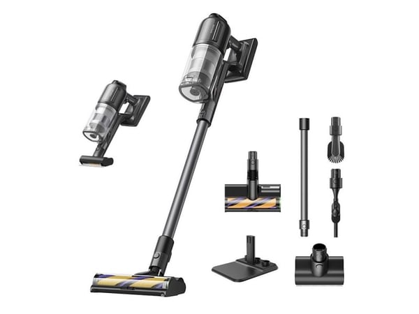 Dreame R20 Ultra, Skaftdammsugare, 2-i-1, Utan påse, Svart, Torr, HEPA, Cyklonisk