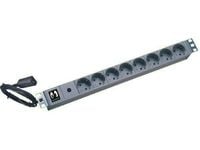 ONLINE USV-Systeme Power Strip, 10 A, 16 A, Sort, 4,8 m, 48,3 cm (19")