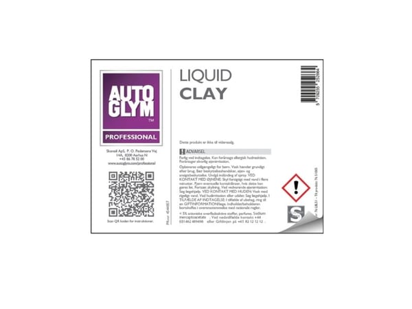 Etikett Autoglym Flytende leire