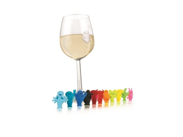 Vacu Vin 8714793188600, Glass, Flerfarget, 12 stykker