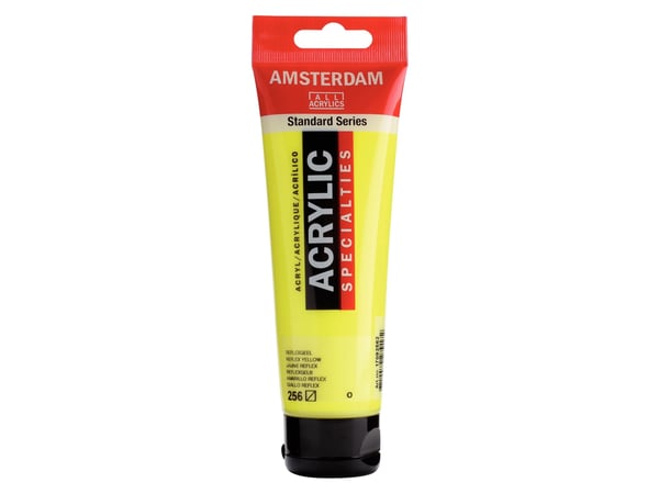 Artequipment akrylmaling TALENS AMSTERDAM 120 ml 256 Reflex Yellow
