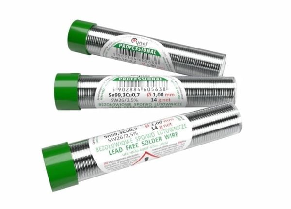 Cynel-lödtenn SN99,3Cu0,7-Sw26/2,5% 1 mm 14G