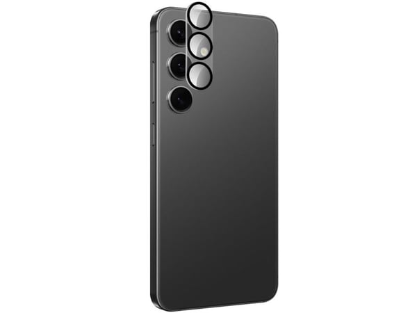Celly CAMERALENS1163, Samsung, Galaxy S26 5G, Ripebestandig, Støvresistent, Svart, Gjennomsiktig, 1 stykker
