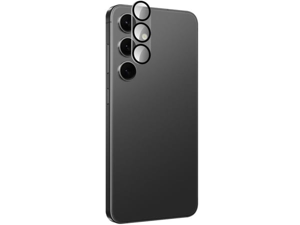 Celly CAMERALENS1164, Samsung, Galaxy S26+ 5G, Ripebestandig, Støvresistent, Svart, Gjennomsiktig, 1 stykker