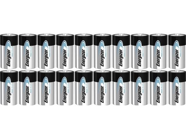 Energizer Max Plus Industrial C-batteri R14 Alkali-mangan 1.5 V 20 stk