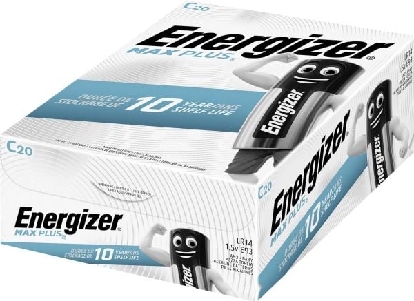Energizer Max Plus Industrial C-batteri R14 Alkali-mangan 1.5 V 20 stk