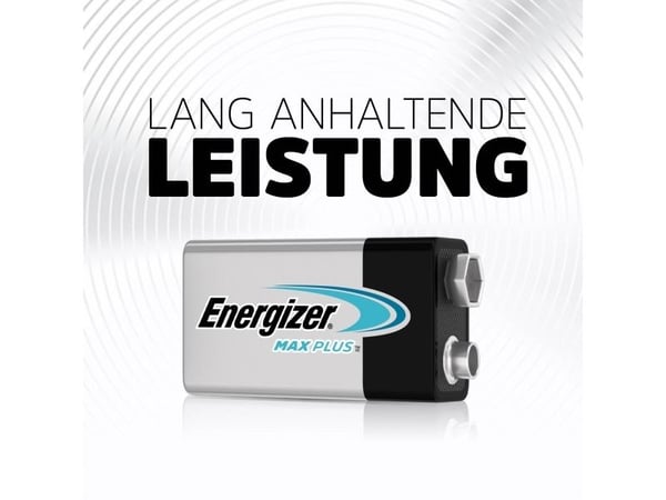 Paristot Energizer® Alkaline Max Plus™, 9V, 9 V, 20 kpl pakkaus