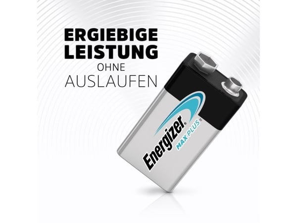 Paristot Energizer® Alkaline Max Plus™, 9V, 9 V, 20 kpl pakkaus