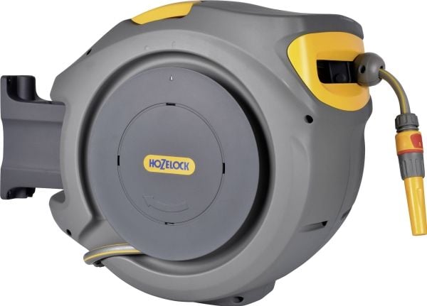 Hozelock Auto Reel 30 2403 0000 30 m 1 kpl Harmaa, keltainen puutarhaletkukela