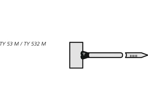 LAPP TY-RAP kabelband TY 53 M 102x2,4 NA 500 st