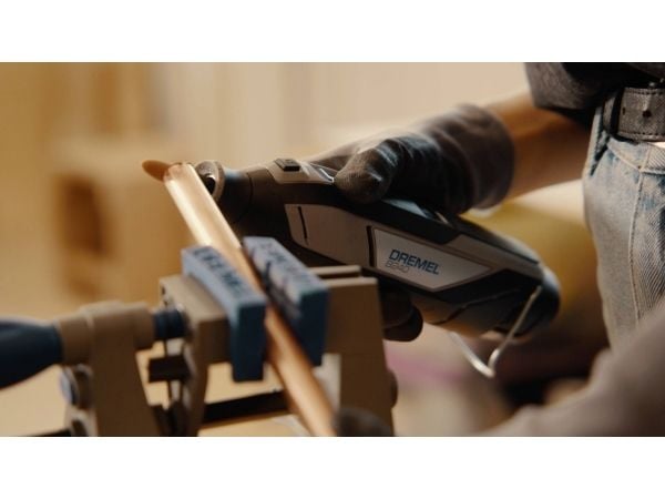 Dremel F0138240JA, Lithium-Ion (Li-Ion), skjæring / kapping, Sliping, Polering, Engraving, Hygiene, Sliping, Hengekrok, Grå, Svart, Blå, 35000 OPM,...