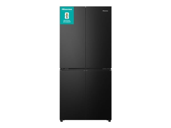 Hisense RQ5P470SAFD, Frittstående, Svart, 60/40, Berøringskontroll, LED, På innsiden