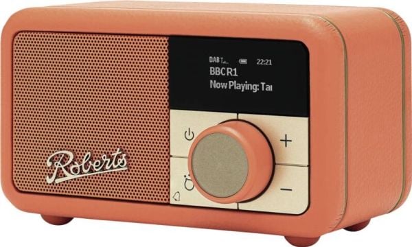 Roberts Radio Revival Petite 2, Bærbar, Digitalt, DAB, DAB+, FM, 3,5 mm, Oransje, Batteri Roberts Radio Revival Petite 2, Bærbar, Digitalt, DAB, DAB+, FM, 3,5 mm, Oransje, Batteri