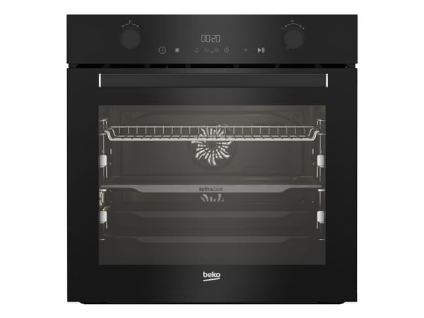 Beko BBVM17400BDS, Keskikokoinen, Sähköuuni, 72 L, 2800 W, 72 L, Teleskooppihyllyjärjestelmä
