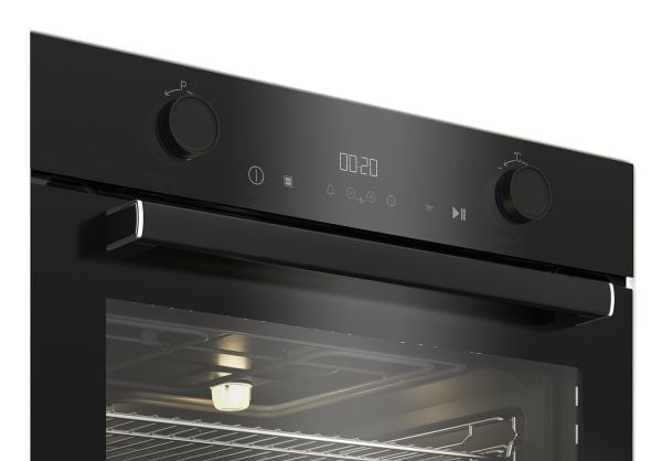 Beko BBVM17400BDS, Medium, Elektrisk ovn, 72 l, 2800 W, 72 l, Teleskopisk hyllesystem