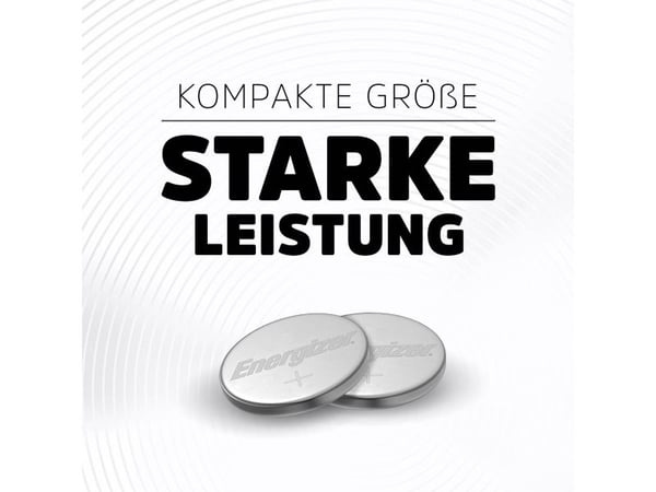 Knapcelle batterier Energizer Lithium CR2016, 3V, pakke a 4 stk.