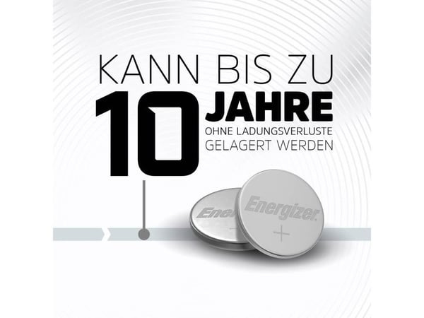 Knapcelle batterier Energizer Lithium CR2016, 3V, pakke a 4 stk.