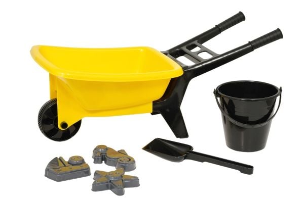 PLASTO Wheelbarrow set yellow