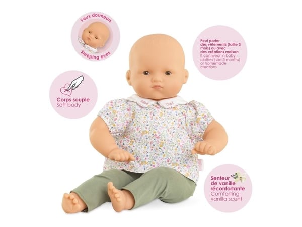 Corolle 9000170040, Babydukke, Jente, 3 år, Gutt/Jente, 520 mm, 840 g