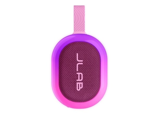 JLab Pop Party, 5,08 cm, 5 W, 80 dB, Trådløs, Partyhøyttaler, Rosa