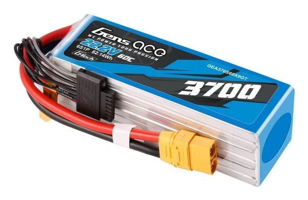 Akumuliatorius Lipo Gens Ace G-Tech 3700mAh 22,2V 60C 6S1P XT90
