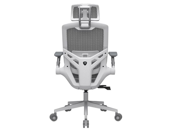 COUGAR CGR-SPO-WHW, Universal gaming-stol, 120 kg, Polstret ryggstøtte, Billøp, Universell, Hvit
