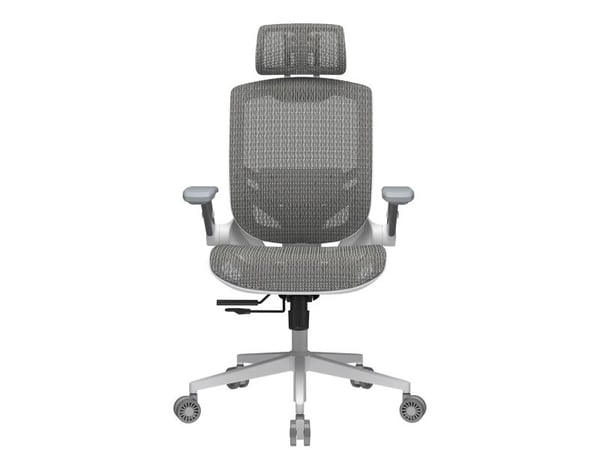 COUGAR CGR-SPO-WHW, Universal gaming-stol, 120 kg, Polstret ryggstøtte, Billøp, Universell, Hvit