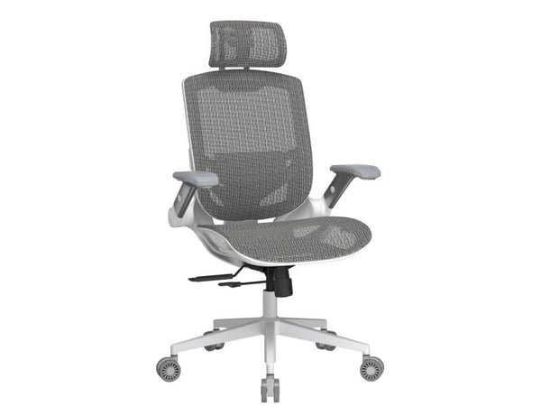 COUGAR CGR-SPO-WHW, Universal gaming-stol, 120 kg, Polstret ryggstøtte, Billøp, Universell, Hvit