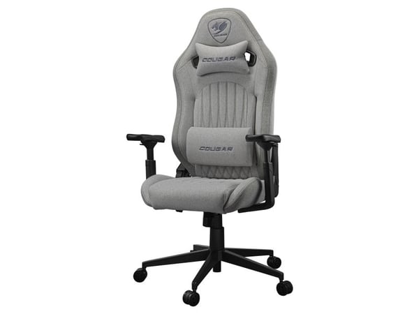 COUGAR CGR-EPF-ROA, Universal spelstol, 120 kg, Svart / Grå, Svart, Grå, Tyg