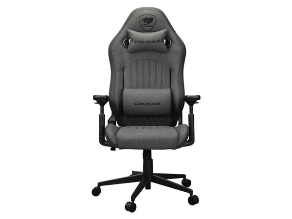 COUGAR CGR-EPF-ROG, Universal gaming-stol, 120 kg, Svart/grått, Svart, Grå, Stoff