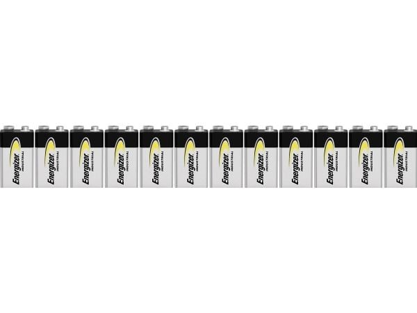 Energizer Industrial EN22 - Batteri 12 x 9V - Alkalisk - 625 mAh - Storbritannia