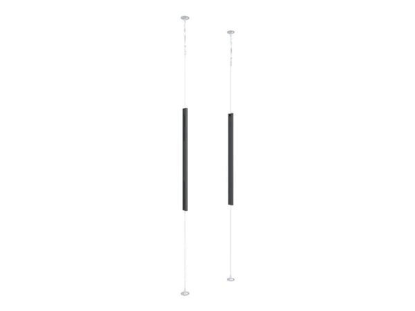Multibrackets M Wiremount Pro OM55N-D - Kiinnike - LCD-näytölle - muovi, teräslanka - musta - näytön koko: 55" - kiinnityspinta: enintään 600 x 400...