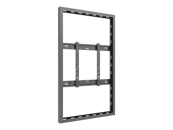 Multibrackets M Pro Series - Innhegning - smal, medium - for flatpanel - universal - stål - svart - skjermstørrelse: 55" - monteringsgrensesnitt: i...