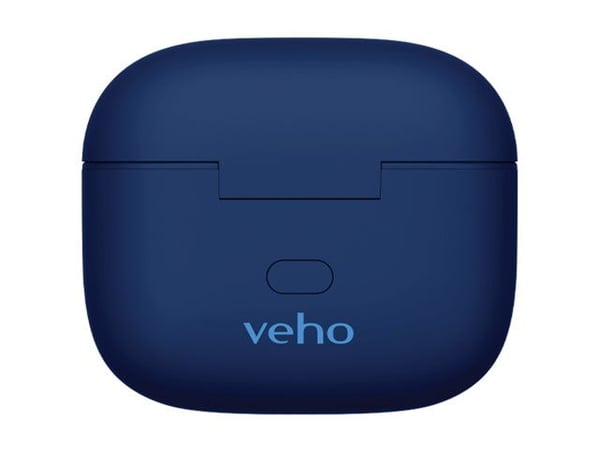 Veho STIX II Pro - True wireless-hodetelefoner med mikrofon - i øret - Bluetooth - aktiv støydemping - blå