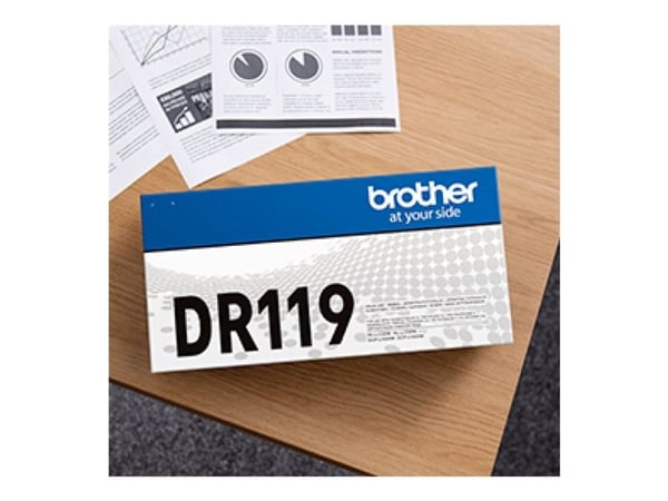 Brother original b?ben DR119, svart, 10000s
