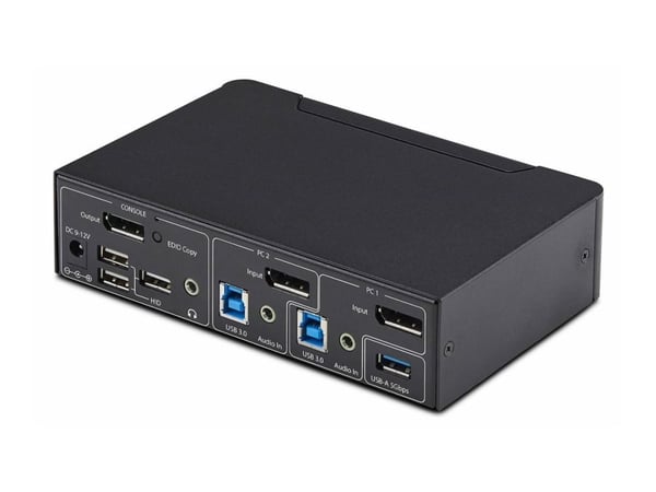 Startech - KVM / lyd / USB-svitsj - 2 x KVM/lyd/USB - 1 lokalbruker - stasjonær - TAA-samsvar