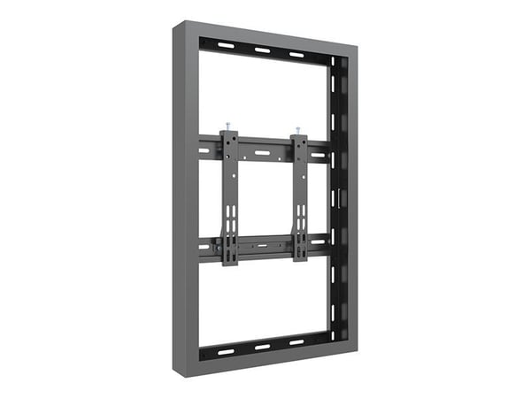 Multibrackets M Pro Series - Innhegning - lav profil - for digitalt skiltingspanel - liten - stål - svart - skjermstørrelse: 32" - veggmonterbar