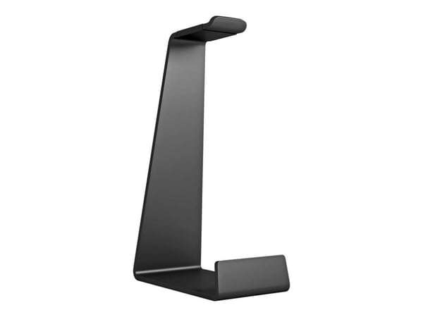 Multibrackets M Headset Holder - Monteringssett (skrivebordsstativ) - for hodetelefoner / hodesett - aluminium - svart - skrivebord