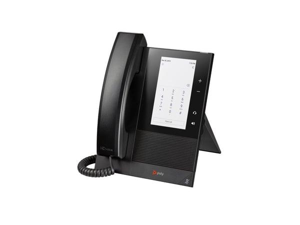HP Poly CCX 400 - For Microsoft Teams - VoIP-telefon med anrops-ID/samtale venter - SIP, SDP - 24 linjer - svart