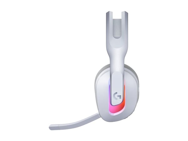 Logitech G Astro A20 X - Hodesett - full størrelse - Bluetooth / LIGHTSPEED - trådløs, kablet - USB-A, USB-C - hvit